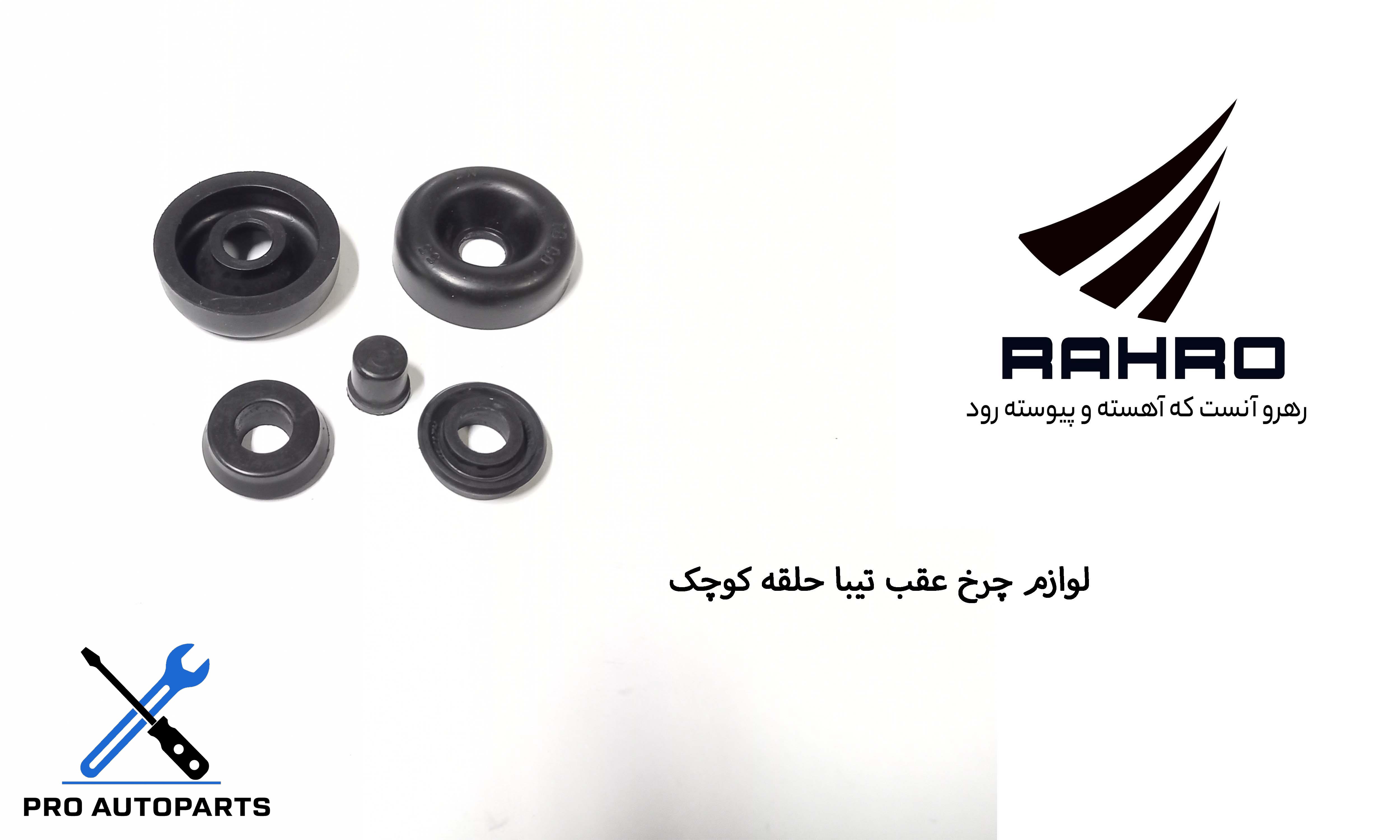 لوازم چرخ عقب تیبا و ریو حلقه کوچک/ G 117525  ( گلنز )