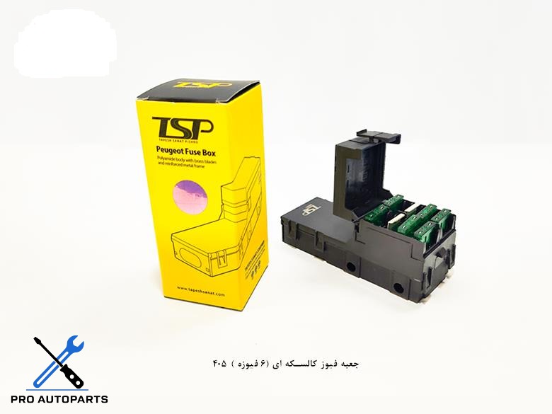 جعبه فیوز کالسکه ای (6 فیوزه ) 405